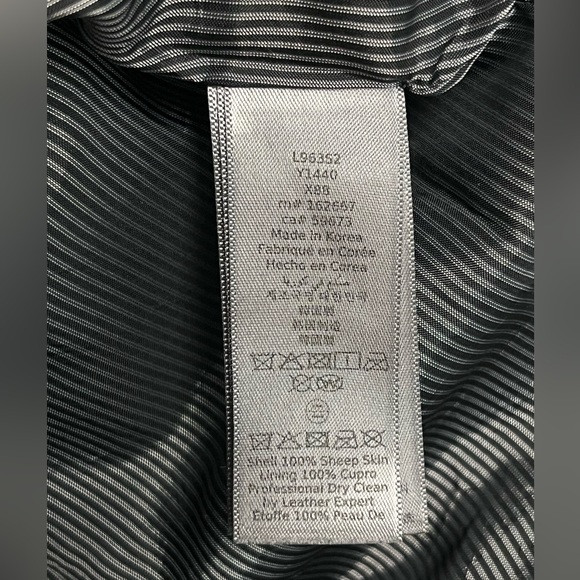 John Varvatos York Leather Jacket. size EU 46 USA 36. - Picture 13 of 16